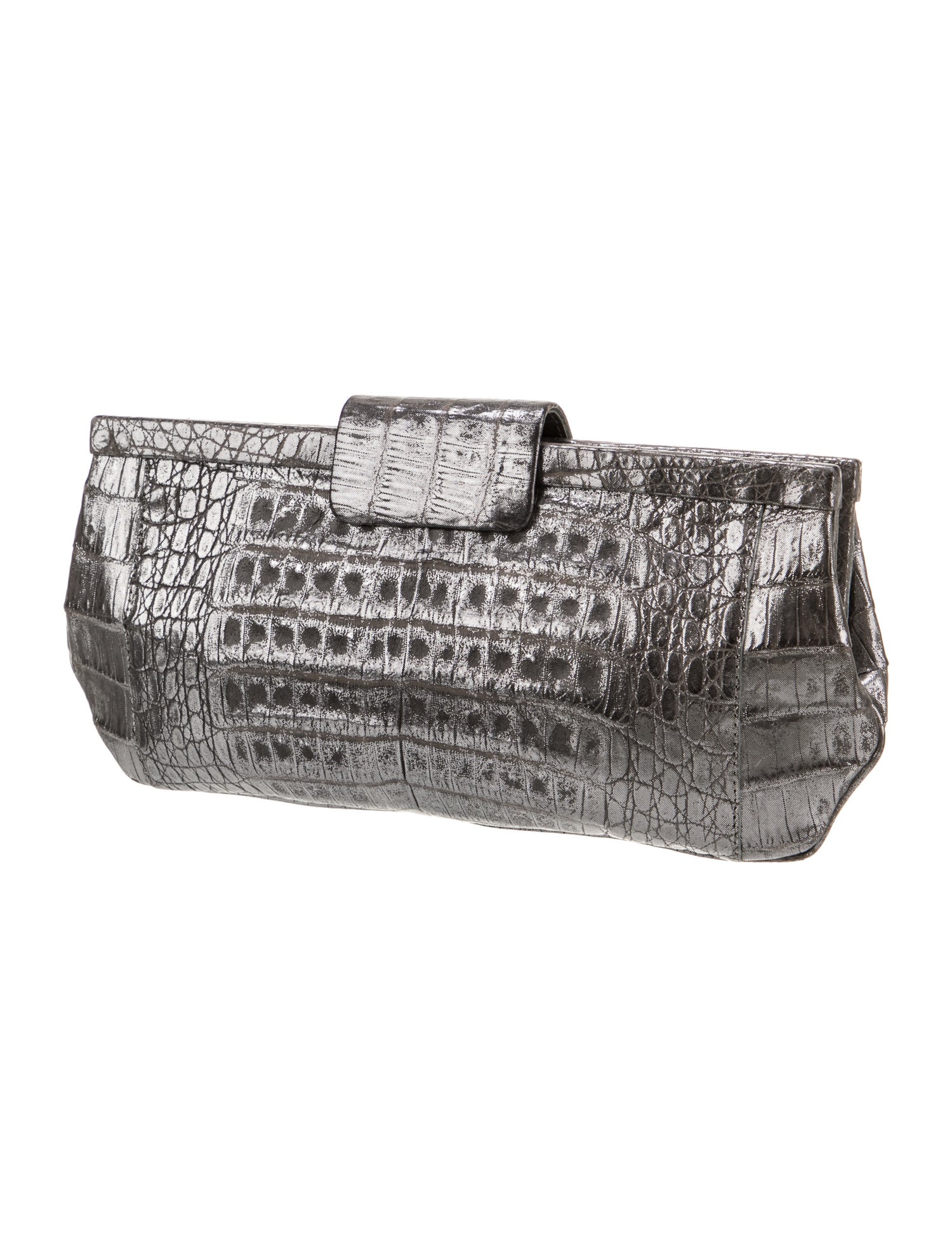 Nancy Gonzalez Crocodile Clutch